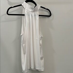 Bundle of White and black Halter Neck Satin-Look Tops